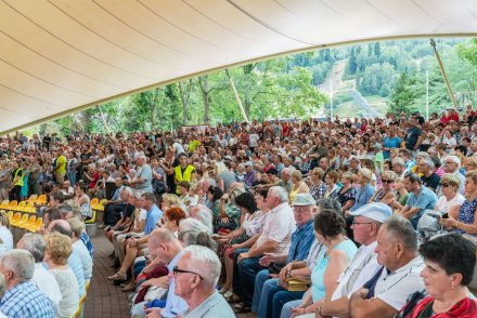 Wiślańska widownia podczas TKB